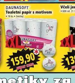 Norma Daunasoft toaletní papír nabídka