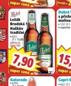Norma Pivo rebel ležák brodská 10 nabídka