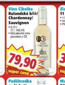 Norma Víno cibulka chardonnay nabídka
