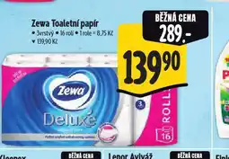 Albert Zewa deluxe toaletní papír nabídka