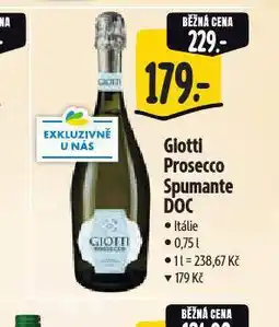 Albert Giotti prosecco supamte doc nabídka