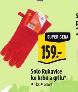 Albert Solo rukavice ke krbu a gruli nabídka