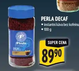 Albert Perla decaf instantní káva nabídka