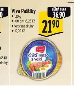 Albert Viva paštika nabídka