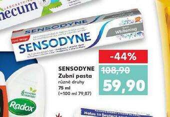 Kaufland Sensodyne zubní pasta nabídka