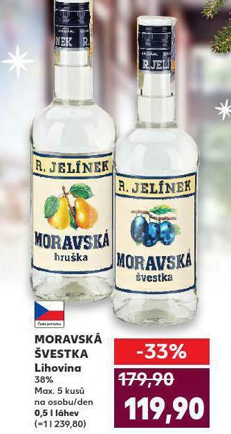 Kaufland Moravská švestka nabídka