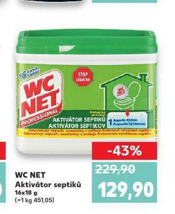 Kaufland Wc net aktivátor septiků nabídka