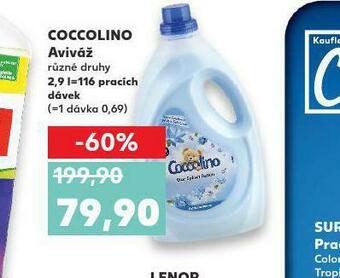 Kaufland Coccolino aviváž nabídka