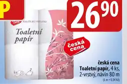Bala Česká cena Toaletní papír nabídka