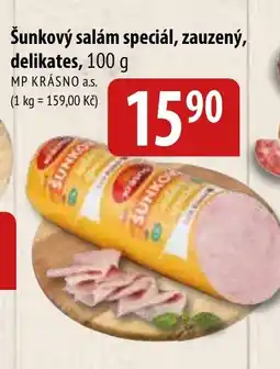 Bala Šunkový salám speciál, zauzený, delikates nabídka