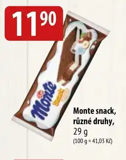 Bala ZOTT Monte snack nabídka