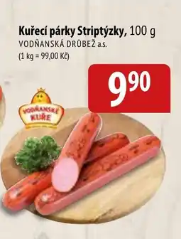 Bala Kuřecí párky Striptýzky nabídka