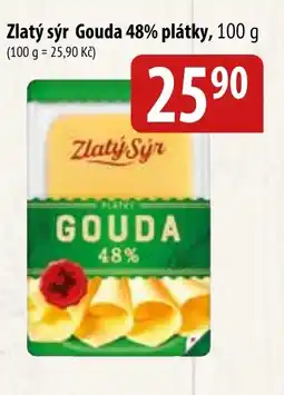 Bala Zlatý sýr Gouda 48% plátky nabídka