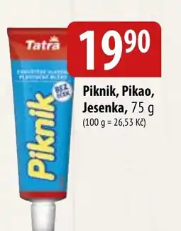 Bala TATRA Piknik, Pikao, Jesenka nabídka