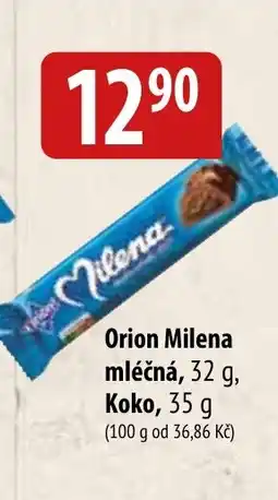 Bala Orion Milena mléčná nabídka