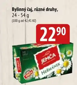 Bala JEMCA Bylinný čaj nabídka