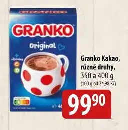 Bala Granko Kakao nabídka