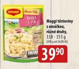 Bala MAGGI těstoviny s omáčkou nabídka