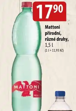 Bala MATTONI přírodní nabídka