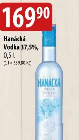 Bala Hanácká Vodka 37,5%, nabídka