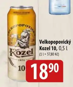 Bala Velkopopovický Kozel 10 nabídka
