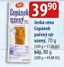 Bala Česká cena Copánek pařený sýr uzený nabídka