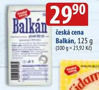 Bala Česká cena Balkán nabídka
