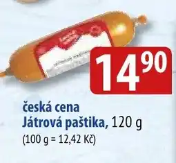 Bala Česká cena Játrová paštika nabídka