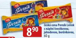 Bala Česká cena Perník Lvíček s náplní švestkovou, jahodovou, borůvkovou nabídka