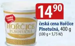 Bala Česká cena Hořčice Plnotučná nabídka