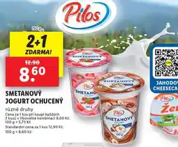 Lidl Smetanový jogurt ochucený nabídka