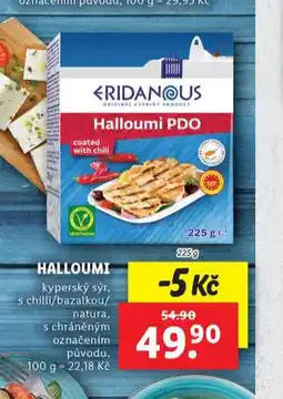 Lidl Halloumi nabídka