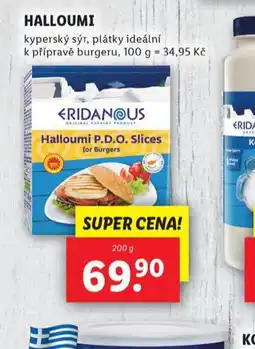 Lidl Halloumi nabídka