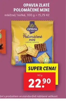 Lidl Opavia polomáčené mini nabídka