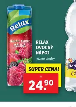 Lidl Relax ovocný čaj nabídka