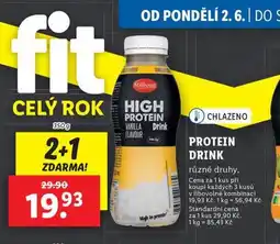 Lidl Protein drink nabídka