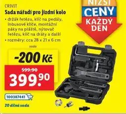 Lidl Sada nářadí pro jízdní kolo nabídka