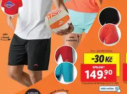 Lidl Teplákové kraťasy nabídka