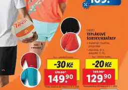 Lidl Dámské teplákové šortky nabídka