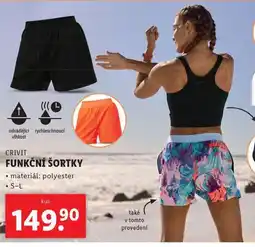 Lidl Funkční šortky nabídka
