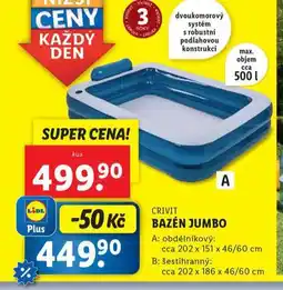 Lidl Bazén jumbo nabídka