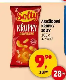 Penny Market ARAŠÍDOVÉ KŘUPKY SOLTY, 100 g nabídka