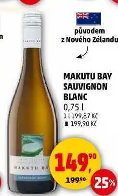 Penny Market MAKUTU BAY SAUVIGNON BLANC, 0,75 l nabídka