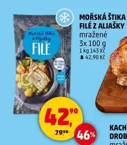 Penny Market MOŘSKÁ ŠTIKA FILÉ Z ALJAŠKY mražené, 3x 100 g nabídka