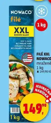 Penny Market FILÉ XXL NOWACO mražené, 1 kg nabídka
