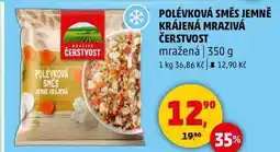 Penny Market POLÉVKOVÁ SMĚS JEMNĚ KRÁJENÁ MRAZIVÁ ČERSTVOST mražená, 350 g nabídka
