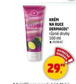 Penny Market KRÉM NA RUCE DERMACOL různé druhy, 100 ml nabídka