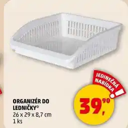 Penny Market ORGANIZÉR DO LEDNIČKY 26 x 29 x 8,7 cm, 1 ks nabídka