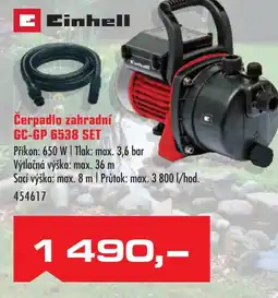Uni Hobby Čerpadlo zahradní GC-GP 6538 SET nabídka