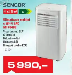 Uni Hobby Klimatizace mobilní s Wi-Fi SAC MT7048C nabídka